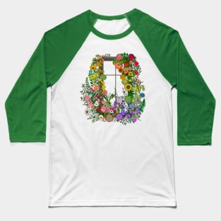 Botanic Garden Window Baseball T-Shirt